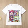 Children Short Sleeve T Shirts The Amazing Digital Circus Anime Cartoon Print Cotton Top Boys Girls Summer Casual Crew Neck Tees