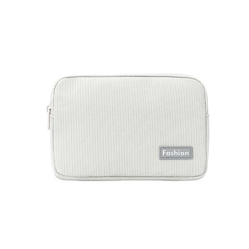 

Travel Makeup Bag Cosmetic Organizer High Aesthetic Storage Bag Large Capacity Clear Pocket Travel Portable Storage For Women Separate Toiletry Bag бежевый