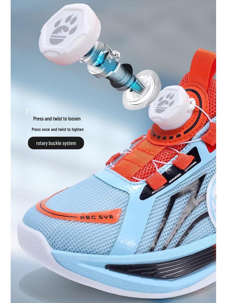 Boys' Mesh Breathable 2025 Running Shoes - Lightweight, Soft Sole, and Wear-Resistant for Casual Wear.