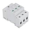 3P Surge Protective Device Flame Retardant PC Material Voltage Protection Arrester Module 60KA 420V