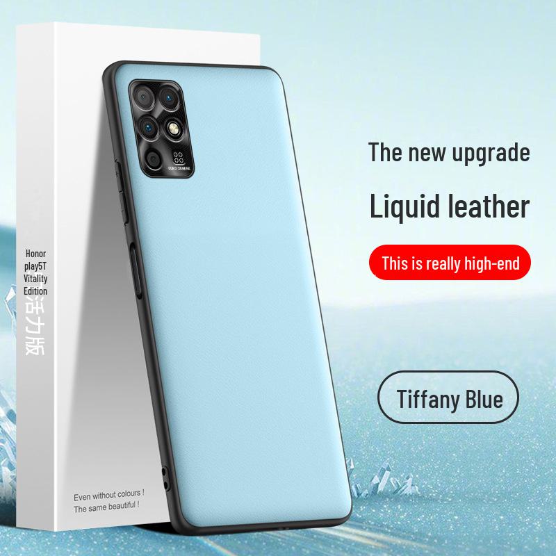 Skórzane etui ochronne zapobiegające upadkom dla Honor Play5T Vitality Edition