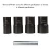 5Pcs Locking Lug Nut Master Key Set | SAE & Metric Wheel Lock Removal Kit