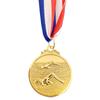5cm Swimming Medal Competition Awards with Neck Ribbon Metal Winner Medals Gold/Silver/Bronze Medal for Sports Competition