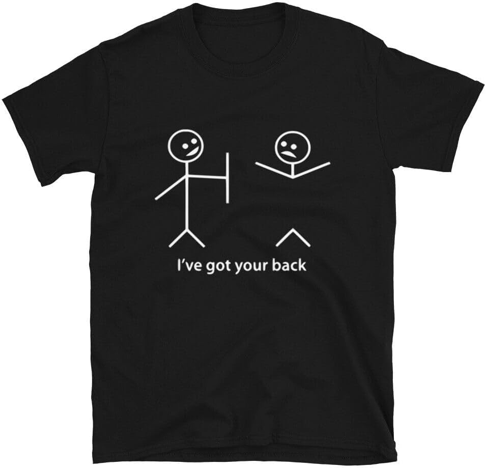 I ve Got Your Back Immature College Pun Men T Shirt 4XL чёрный