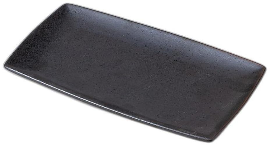 Baking Dish X X Setomonohonpo Black-brown K-shaped [23.5 13.5 2cm]