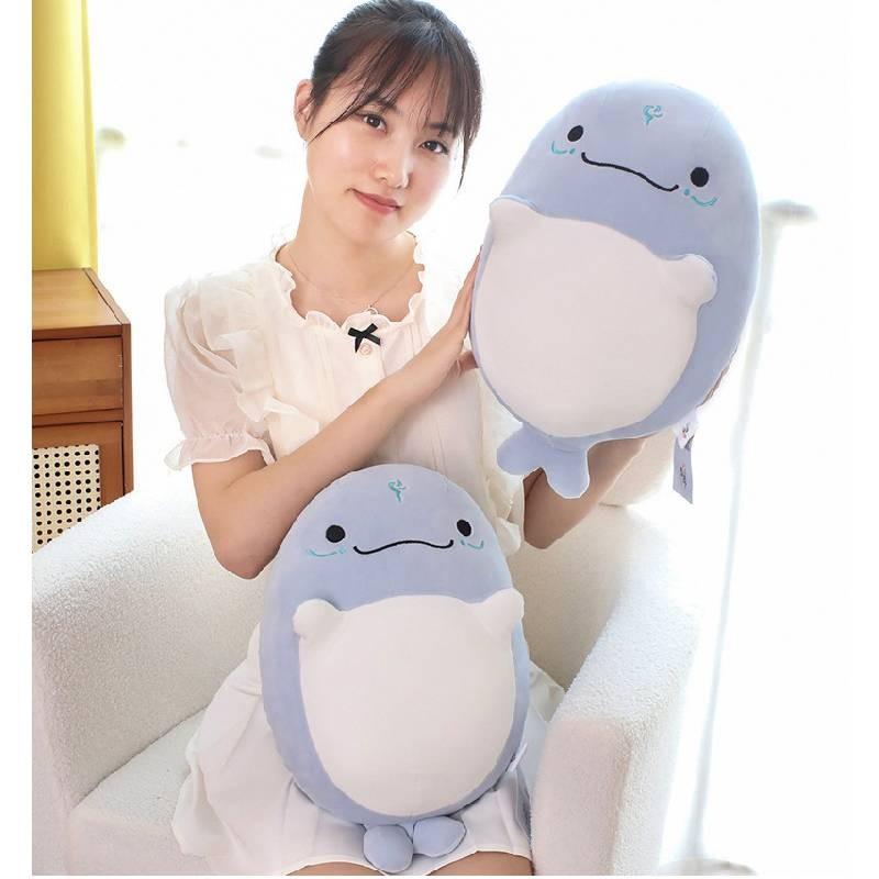 Dolphin Finless Plush Toy Marine Animal Stuffed Doll Bedroom Decoration Gift
