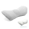 Back Support Pillow for Office and Car Seats 3D Curveds Lumbar Cushions with Washable Cover for Enhanceds Comfort
