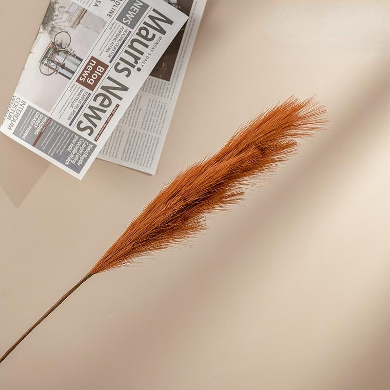 

Искусственные цветы пампасы трава тростник искусственные цветы украшения дома аксессуары для свадебного украшения, упаковка из 3 шт. оранжевый