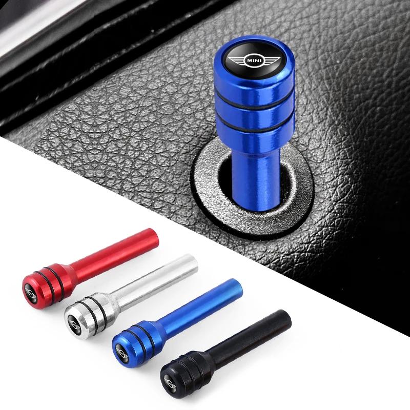 2/4Pcs Car Security Door Lock Pins Knob For MINI E90 COOPER S JCW R55 R56 R60 R61 F54 F55 F56 F57 F60 One R50 Auto Accessories MM30