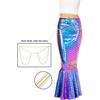 New mermaid hip-wrapped tight skirt sequined half-body fishtail skirt mermaid princess dress