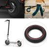 Electric Scooter Tire 8.5 Inches Electric Scooter Tire Shock Absorbing Rubber Wheel Non Pneumatic Wheel Replacement for