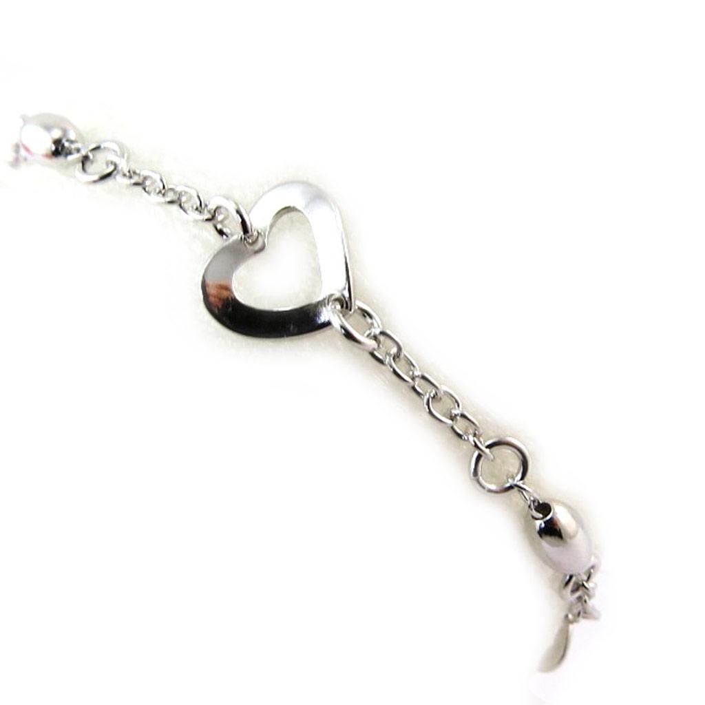 Les Trésors De Lily [N3772] - Silver Bracelet 'Love'
