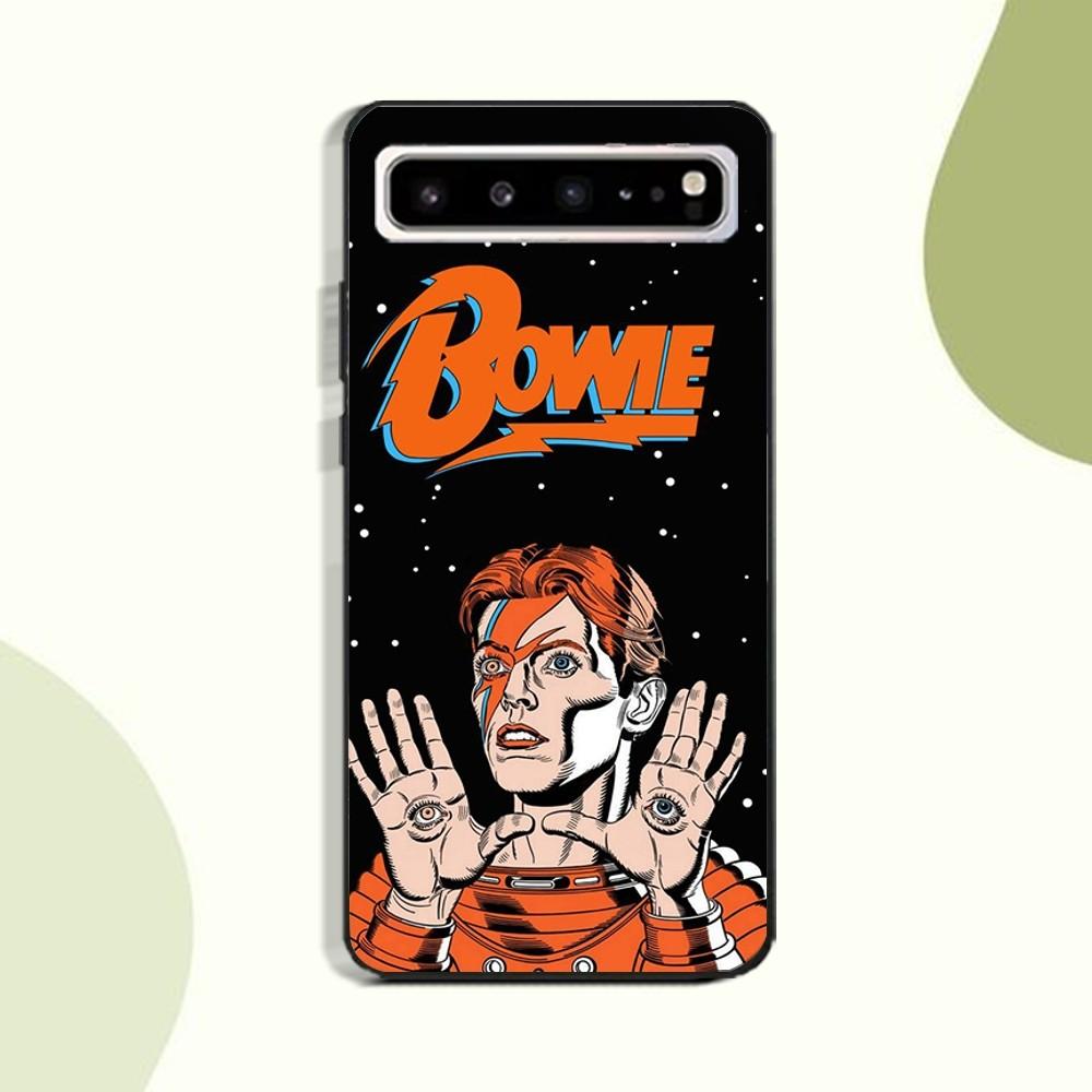 

D-David B-Bowies Phone Case For Samsung Galaxy A52 A12 A51 S21 Edge S22ULTRA S23 S24 S20LITE Plus Ultra Black Cover S22ultra5G