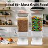 1 Stück Müslispender Arbeitsplatte Müsli-Behälter Aufbewahrung Organisation und Aufbewahrungsbehälter für Küche, Trockenfutterspender