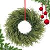 Norfolk Pine Wreath Christmas Garland Faux Pine Needle Christmas Pine Cone Wreath for Wedding Arch Table Wall Decoration
