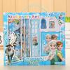 Disney Stationery Set Including Cartoon Design Gift Box Notebook Pencil Ruler Marker Box Etc Creative Art Supplies and Office Supplies Gift Set