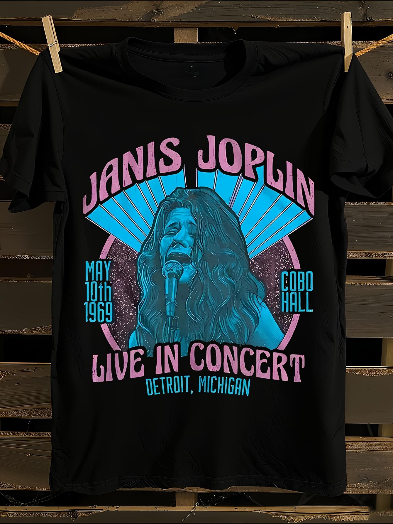 Vintage 1969 Janis Joplin Concert T-shirt M