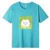 Summer New Short-sleeved T-shirt Female Loose Korean Women Cartoon Printing Half-sleeved Blouse