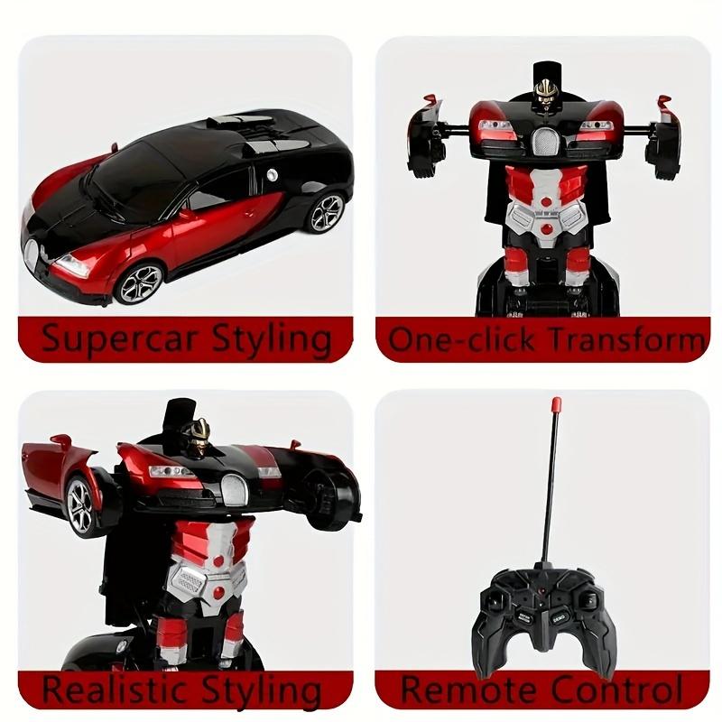 Transform Remote Control Car Remote Control Car for Boys 4-7 Transform Cars for Boys Birthday Gift for Boys/Girls