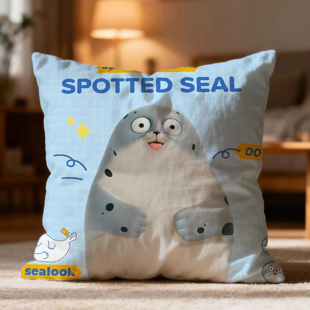 Popular S-SSEALOOK Cushion Cover Soft Washable Pillow Case Multi-Scene for Couch Bed Travel Office Use