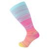 Plus Size 2XL-7XL 20-30 mmHg Compression Socks for Women Men Wide Calf Extra Large Knee High Flight Sock for Circulation Support