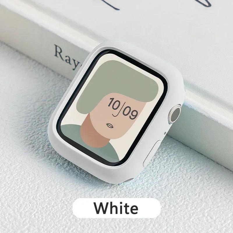 Silikonhülle für Apple Watch Hülle 10 42mm 46mm 44mm 40mm 45mm 41mm Zubehör Stoßfänger Schale Schutzhülle iWatch Serie SE 6 7 8 9