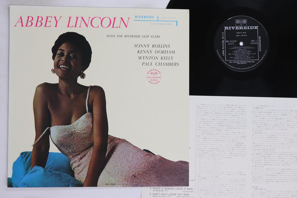 LP Record ABBEY LINCOLN - That's Him SMJ6155M RIVERSIDE 1976 Japan Jazz Used