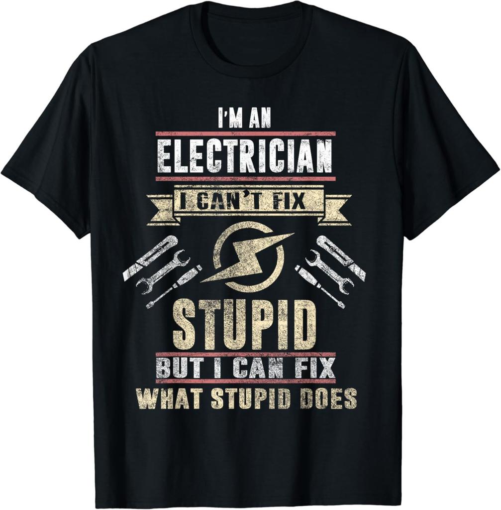 Funny Electrician You Cant Resist Me Electrical Engineer TShirt Cotton Men Tees Customized Discount Top Tshirts Men Clothing