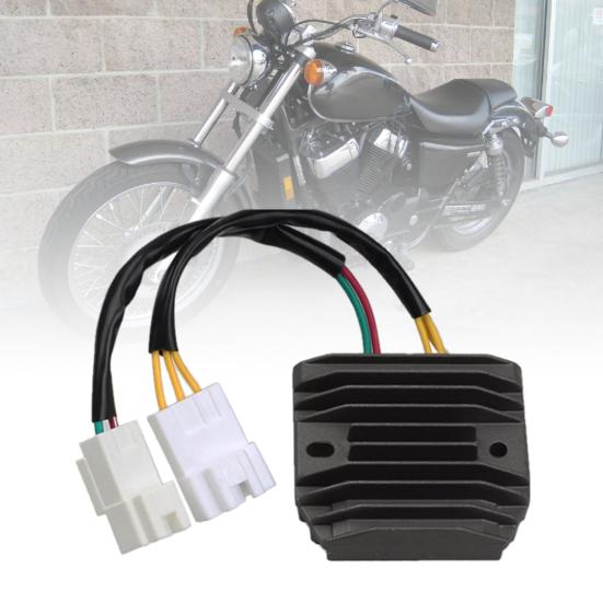 R2001.0.2 Durable Motorcycle Voltage Regulator Lightweight Motor Accessory Stable Performance