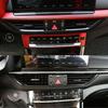 Carbon Fiber Center Air Vent Outlet Cover Trim for Kia K3 Forte Cerato 2019-2021