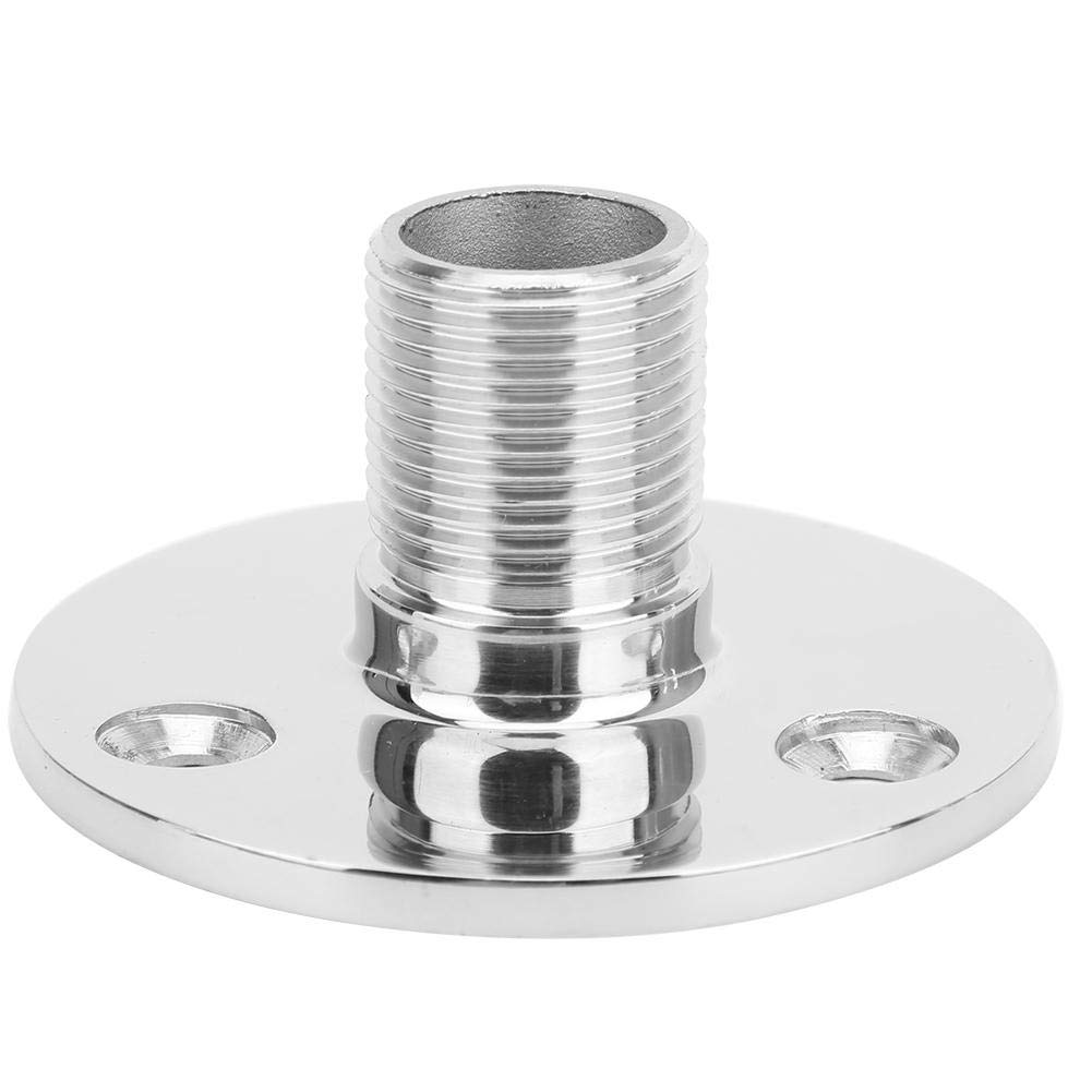 Antenna Base Mount Stainless Steel 316 Marine Antenna Base Mount Male Threaded Antenna Baseboat Accessories