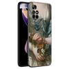 Renaissance Art Painting Phone Case For Xiaomi Redmi Note 7 8 9 10 Lite 11 11E 11T 12 Pro 11S 4G 10T 5G 8T 9S 10S Black Cover