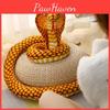 King Cobra Plush Toy With Super Soft Short Plush For Kids Educational Animal Play