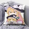 Touhou Project Marisa Kirisame  Pillow Covers Home Sofa Cushion Covers and Aecorative Custom