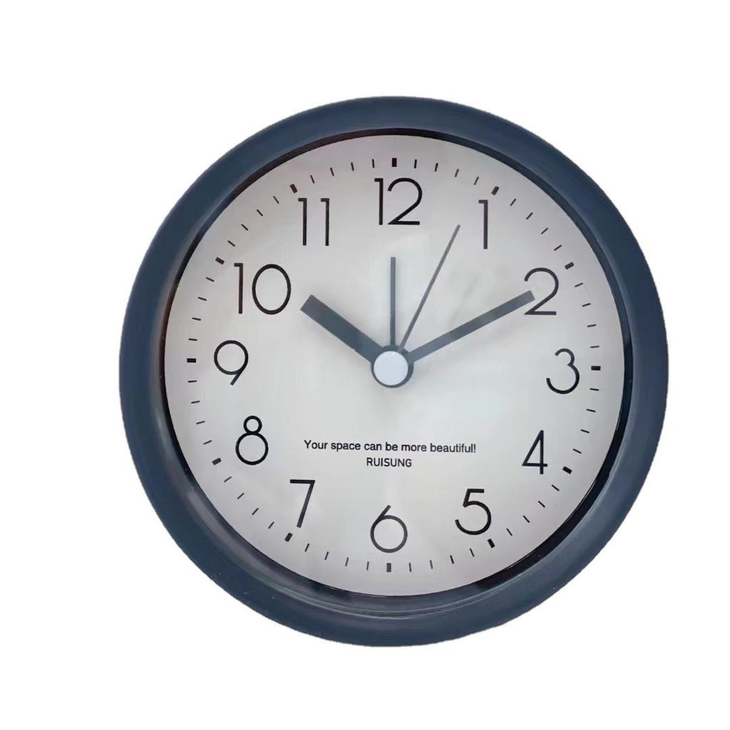 Simple Clock Personalized Modern Wake Up Alarm Clock for Student Dormitory Home Bedroom Bedside Bookcase Clock Creative
