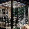 Xiaomi Christmas USB Curtain String Fairy Lights 8 Mode 6/3M LED Garland Remote For Party Garden Home Wedding Decoration New Year 2025