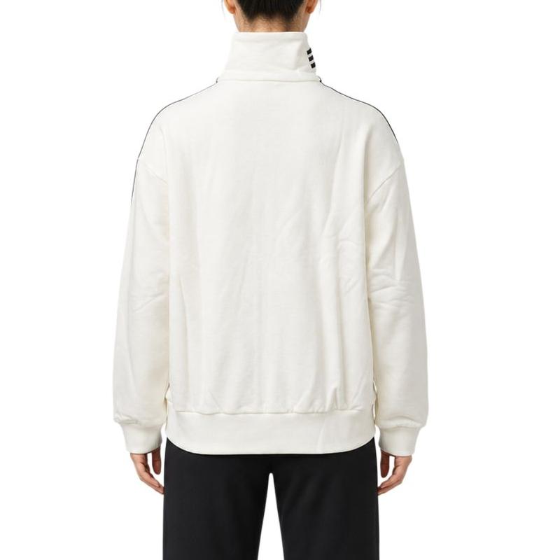 adidas Jackets Women's White Stand Collar Moderate LD2938