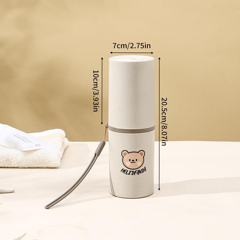 Portable Toothbrush Cup Tumbler Bathroom Toothbrush Holder Travel Toothpaste Toothbrush Case Bathroom Accessories Mouthwash Cup