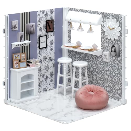 TAKARA TOMY Licca-chan Interior Coordination Dining Room (Francfranc Collaboration) Dress-up Play Toy Ages 3+