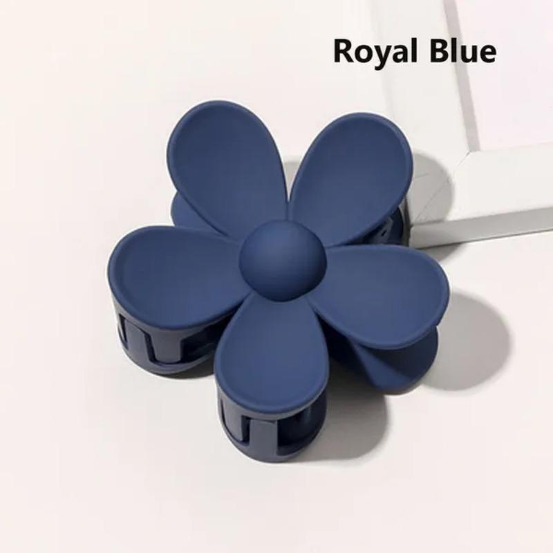 1 Pc Women Fashion Flower Hair Claws Acrylic Hairdressing Hair Clip Hair Accessories