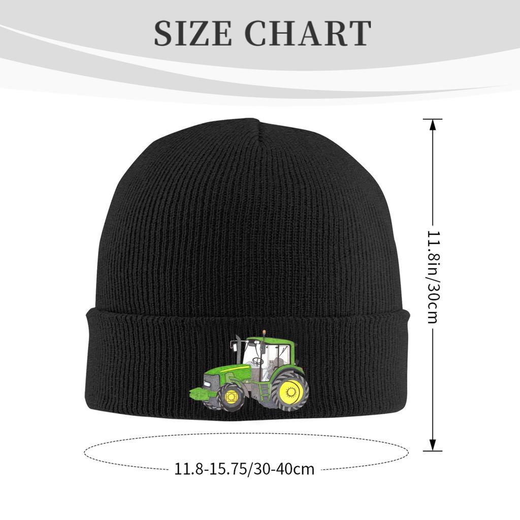Gorro de Punto Cálido para Tractor Gorro de Invierno de Punto Gorros Calavera Gorros Hip Hop para Unisex