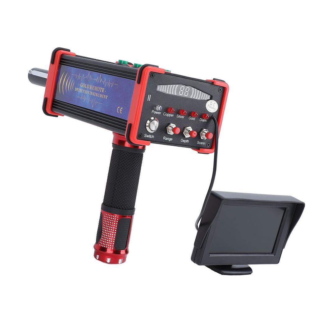 Metal Detectors Professional High Sensitivity 49.2ft Depth 3280.1ft Range Remote Search Metal