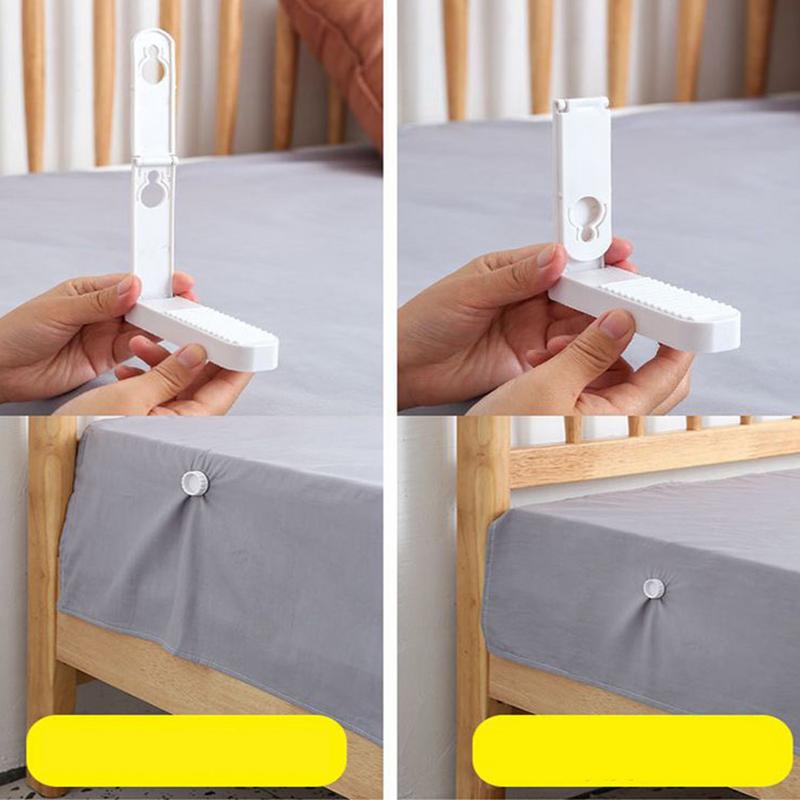

4pcs Bed Sheet Holders For Corners Adjustable Fitted Sheet Keepers Household Invisible Bed Sheet Holder Non-Slip Gripper CN