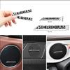 8/4/2Psc Aluminum Car Styling MERIDIAN Logo Emblem 3D Aluminum Speaker Audio Auto Emblem Decorate Sticker Decals Accessories