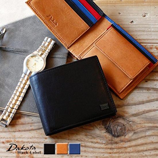 Dakota BLACK LABEL Waxy Bifold Wallet 0625900 Camel45