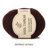 1 Gomitolo di Lana per Lavorazione a Maglia a Mano o a Macchina - Perfetto per Cappelli, Sciarpe, Maglioni e Sciarpe