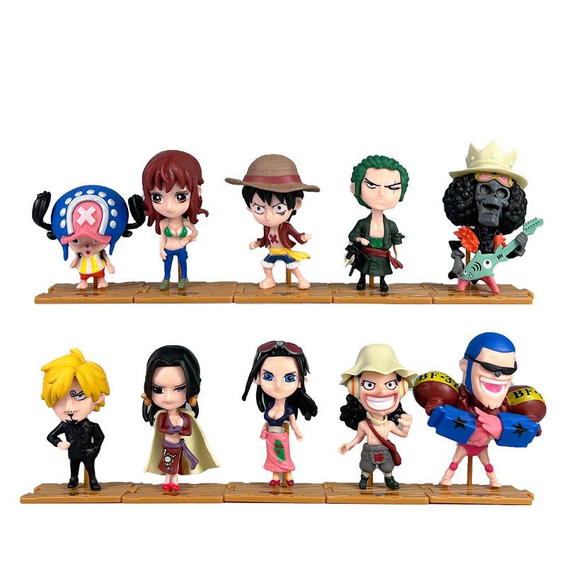 

Pvc Piece One Model With Luffy Zoro And Boa Hancock Characters For Anime Fans