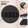 Exfoliating Bath Gloves Cleansing Shower with Ergonomic Strap Scrubber Glove Deep Skin Soft Rubber Body Scrubbers Mitt Lightweight Quick-drying