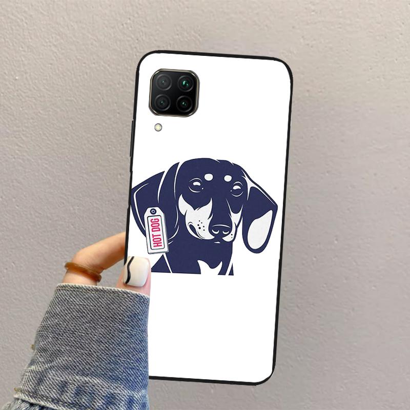 Dachshund Dog For Huawei Nova 12s 12i 11i 8i 7i Y73 Y70 Y90 Y60 Y72 Y61 Y91 9 10 SE P30 Pro P40 Lite Case