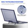 Hard PC Case for MacBook Pro 14 inch (2024) (2021) A2442/(2023) A2779 (EU Version) Laptop Cover with Kickstand